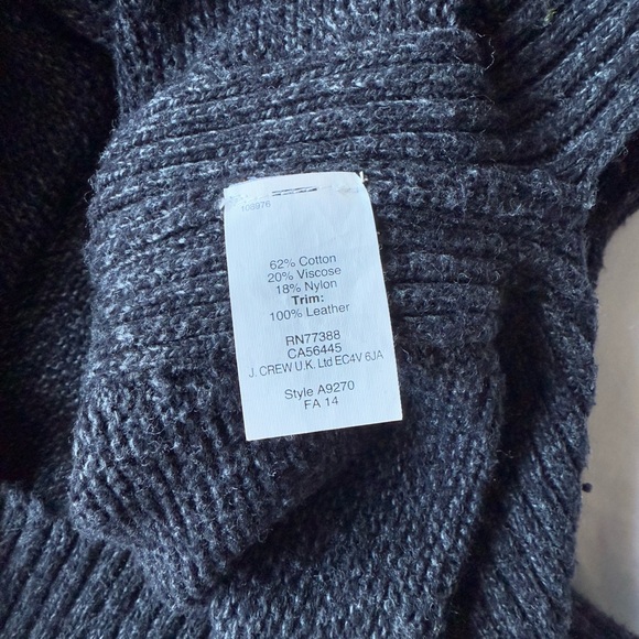 Cozy Charcoal Sweater | Madewell - Picture 6 of 6